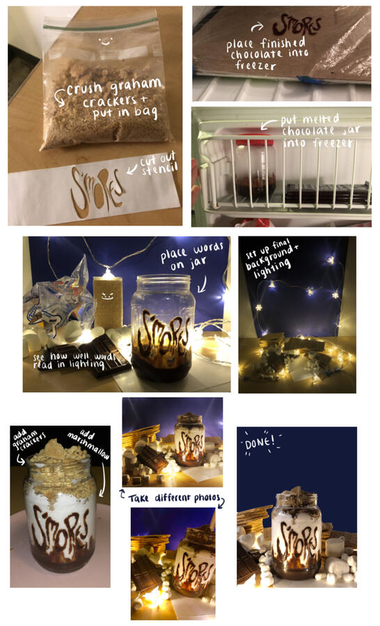 S'mores: Process – Adobe Photoshop