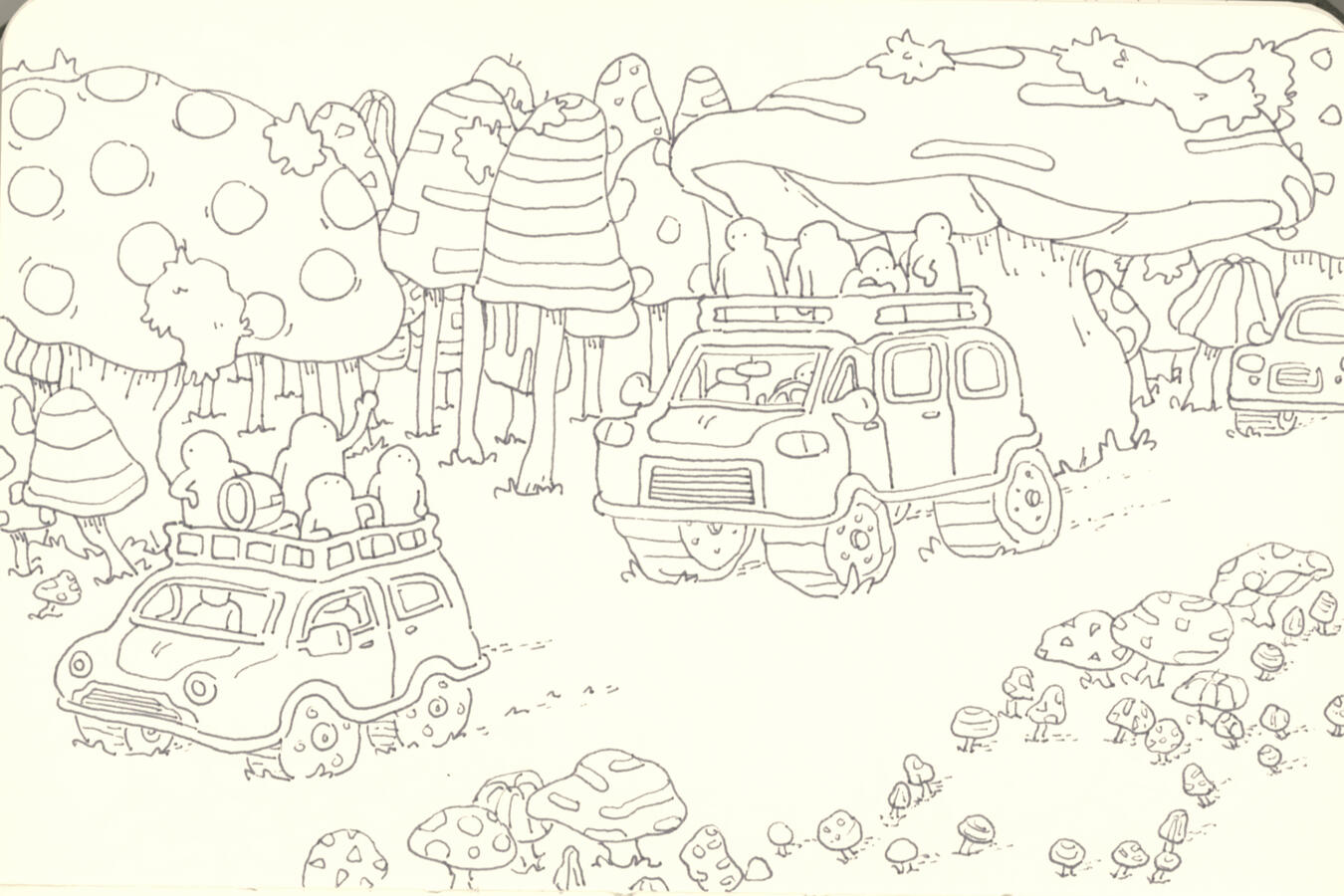 Sketchbook – 0.3 Black Muji Pen