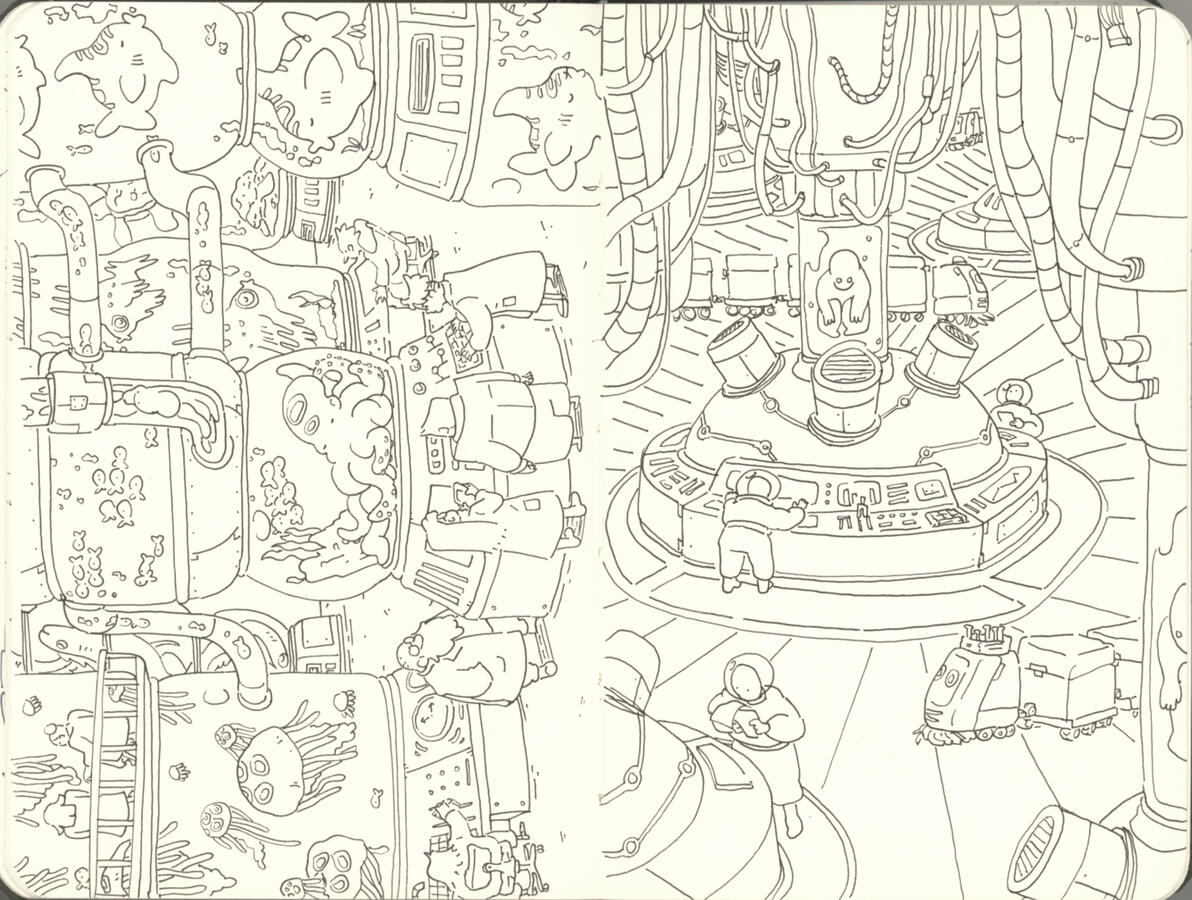 Sketchbook – 0.3 Black Muji Pen