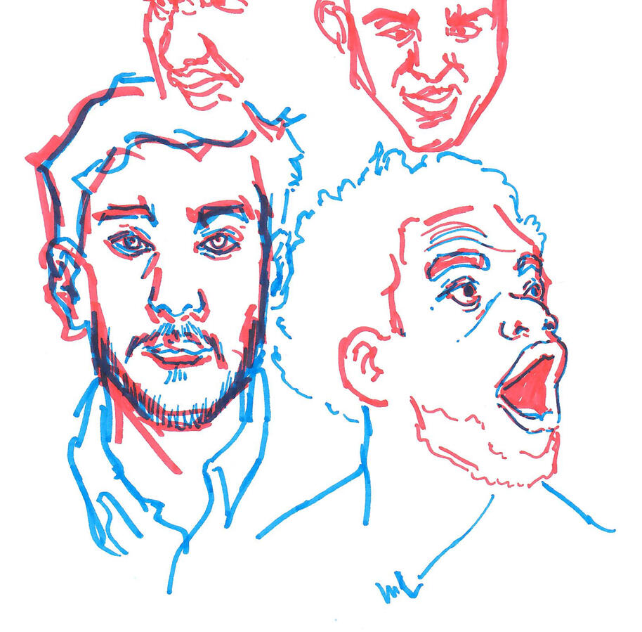 5 min sketch – Sketchbook