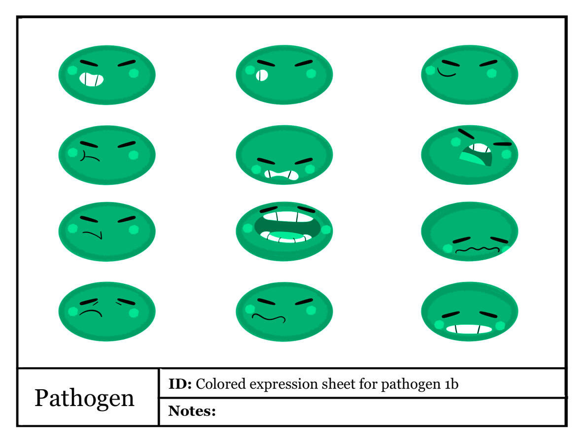 Pathogen Character Sheet – Clip Studio Paint EX