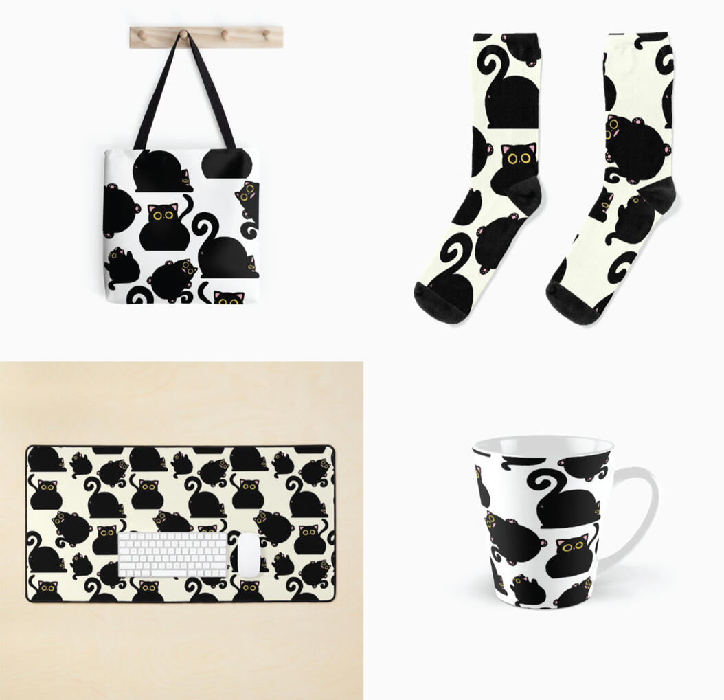 Cat Pattern – Procreate