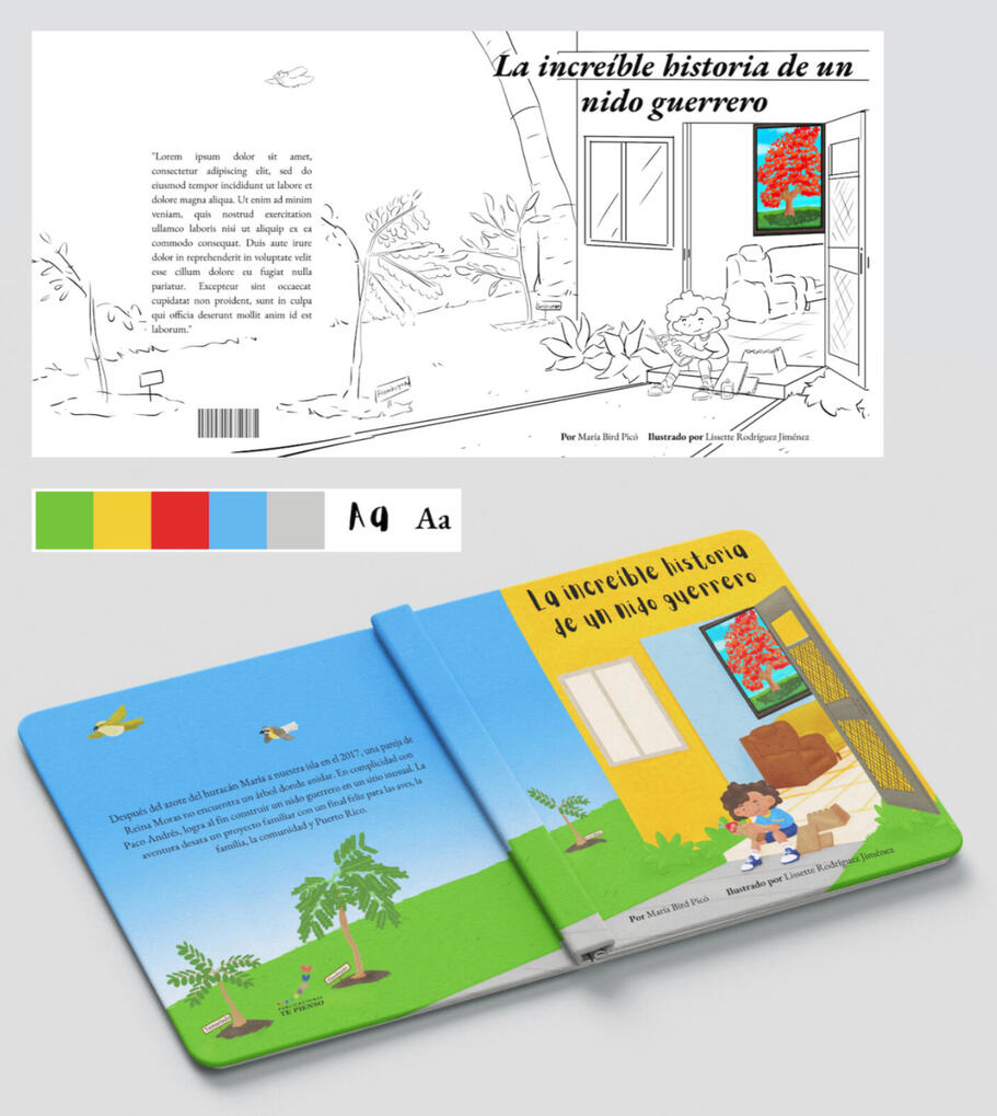 'La increíble historia de un nido guerrero' process – Clip Studio Paint EX